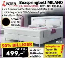Norma Boxspringbett milano Angebot