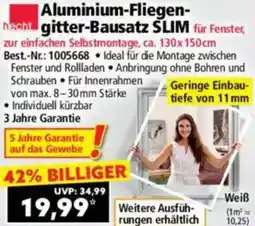 Norma Aluminium-fliegen-bausatz slim Angebot