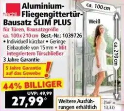 Norma Aluminium-Fliegengittertür- Bausatz SLIM PLUS Angebot