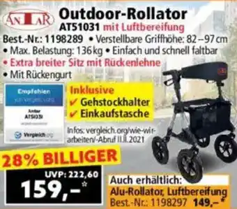Norma Outdoor-Rollator Angebot