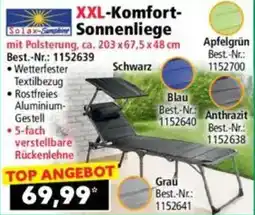 Norma Komfort-sonnenliege Angebot