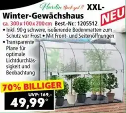 Norma Winter-Gewächshaus Angebot