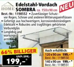 Norma Edelstahl-vordach sombra Angebot