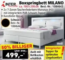 Norma Boxspringbett milano Angebot