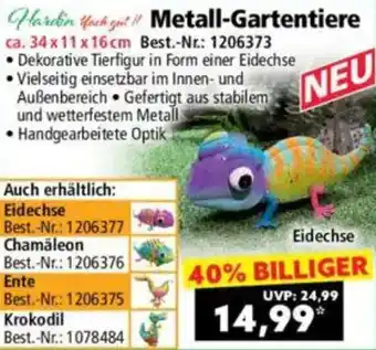 Norma Metall-Gartentiere Angebot