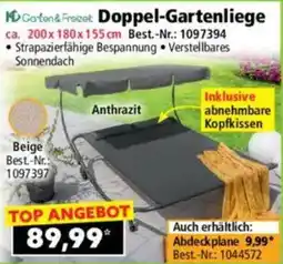 Norma Doppel-Gartenliege Angebot