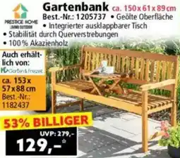 Norma Gartenbank Angebot
