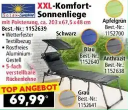 Norma Komfort-sonnenliege Angebot