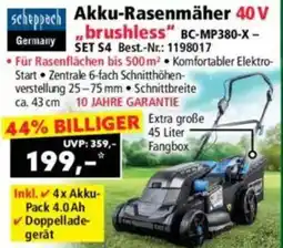 Norma Akku-Rasenmäher Angebot