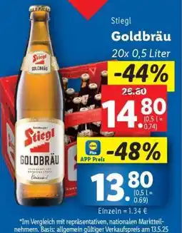 Lidl STIEGL GOLDBRÄU Angebot