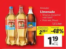 Lidl Almdudler Limonade Angebot