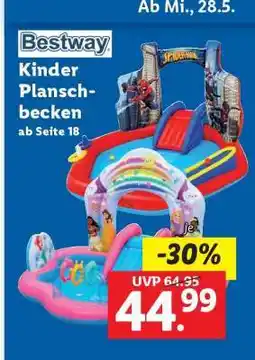 Lidl Bestway Kinder Planschbecken Angebot