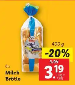 Lidl Ölz Milch Brötle Angebot