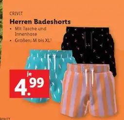 Lidl Herren Badeshorts Angebot