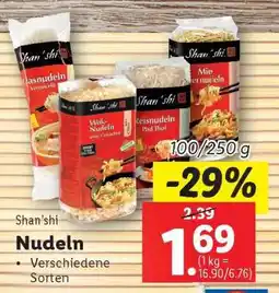 Lidl Shan'shi Nudeln Angebot