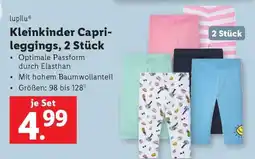 Lidl Kleinkinder Capri-Leggings, 2 Stück Angebot