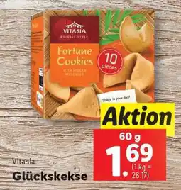 Lidl Vitasia Glückskekse Angebot