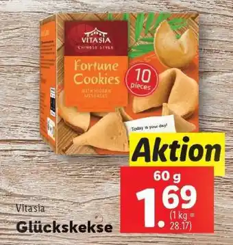 Lidl Vitasia Glückskekse Angebot