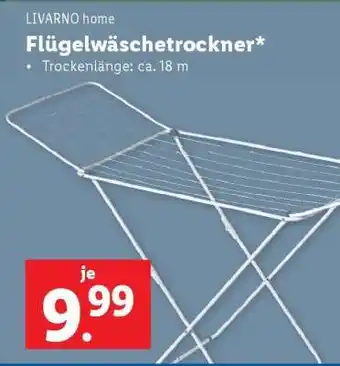 Lidl LIVARNO home Flügelwäschetrockner Angebot