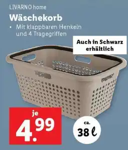 Lidl LIVARNO home Wäschekorb Angebot