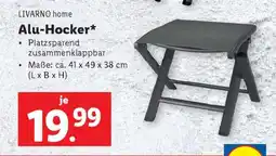 Lidl Alu-Hocker Angebot