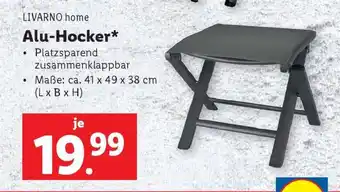 Lidl Alu-Hocker Angebot