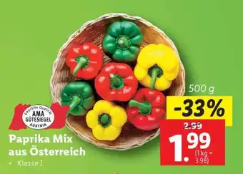Lidl PAPRIKA-MIX AUS ÖSTERREICH Angebot
