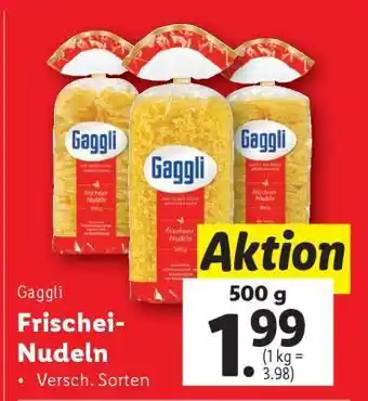 Lidl Gaggli Frischei-Nudeln Angebot