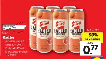 Lidl Stiegl Radler Angebot