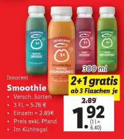 Lidl Innocent Smoothie Angebot