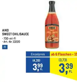 Metro Sweet chilisauce Angebot
