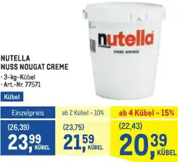 Metro Nuss nougat creme Angebot
