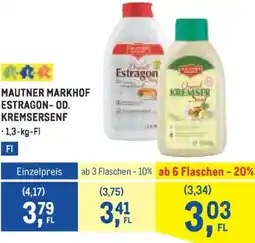 Metro Estragon- od. kremsersenf Angebot