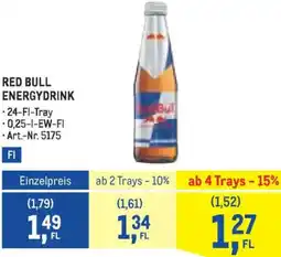 Metro Energydrink Angebot