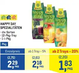 Metro Happy day spezialitäten Angebot