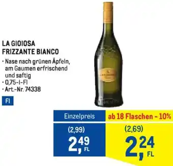 Metro Frizzante bianco Angebot
