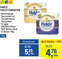 Metro Toilettenpapier Angebot