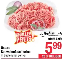 Maximarkt Schweinefaschiertes Angebot