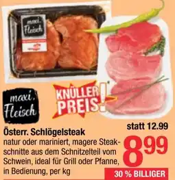 Maximarkt Schlögelsteak Angebot
