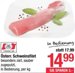 Maximarkt Schweinsfilet Angebot
