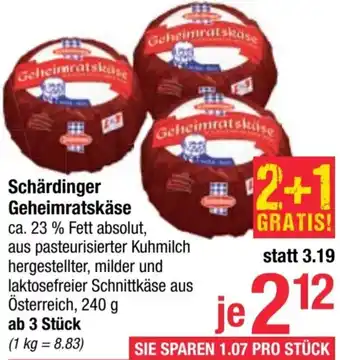 Maximarkt Geheimratskäse Angebot