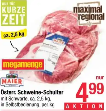 Maximarkt Schweine Schulter Angebot