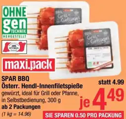 Maximarkt Hendl-Innenfiletspieße Angebot