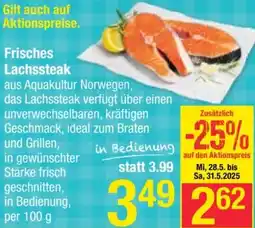 Maximarkt Frisches Lachssteak Angebot