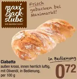 Maximarkt Ciabatta Angebot