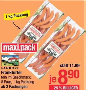 Maximarkt Frankfurter Angebot