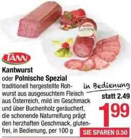 Maximarkt Kantwurst oder Polnische Spezial Angebot