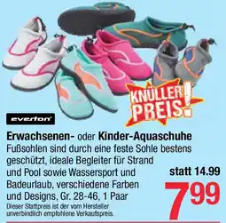 Maximarkt Erwachsenen- oder Kinder-Aquaschuhe Angebot