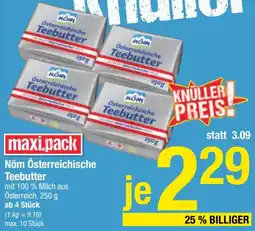 Maximarkt Teebutter Angebot