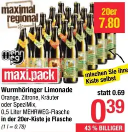 Maximarkt Limonade Angebot